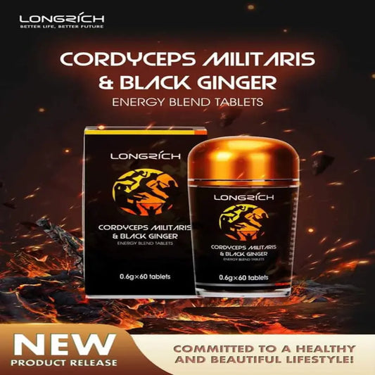 Cordyceps Militaris & Black ginger