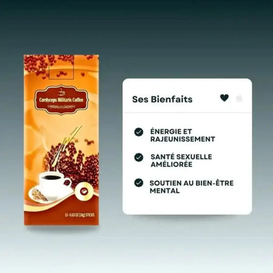 Café Cordyceps Militaris (10 sachets)