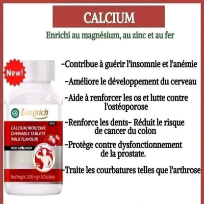 Supplément en Calcium